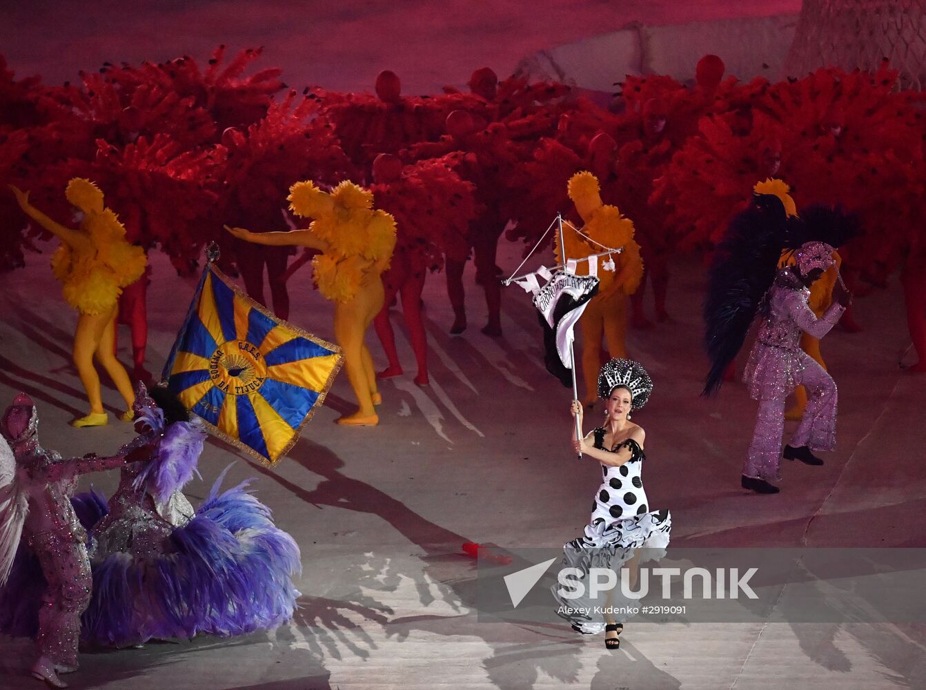 Closing ceremony of the XXXI Olympic Summer Games in Rio de Janeiro