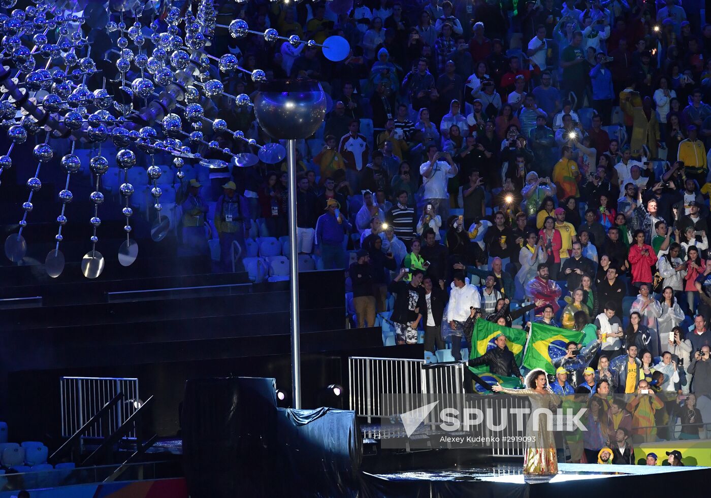 Closing ceremony of the XXXI Olympic Summer Games in Rio de Janeiro