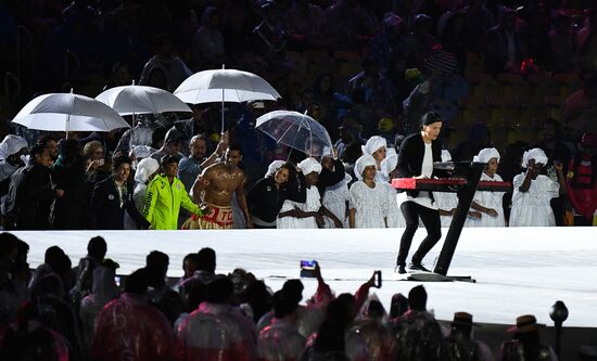 Closing ceremony of the XXXI Olympic Summer Games in Rio de Janeiro