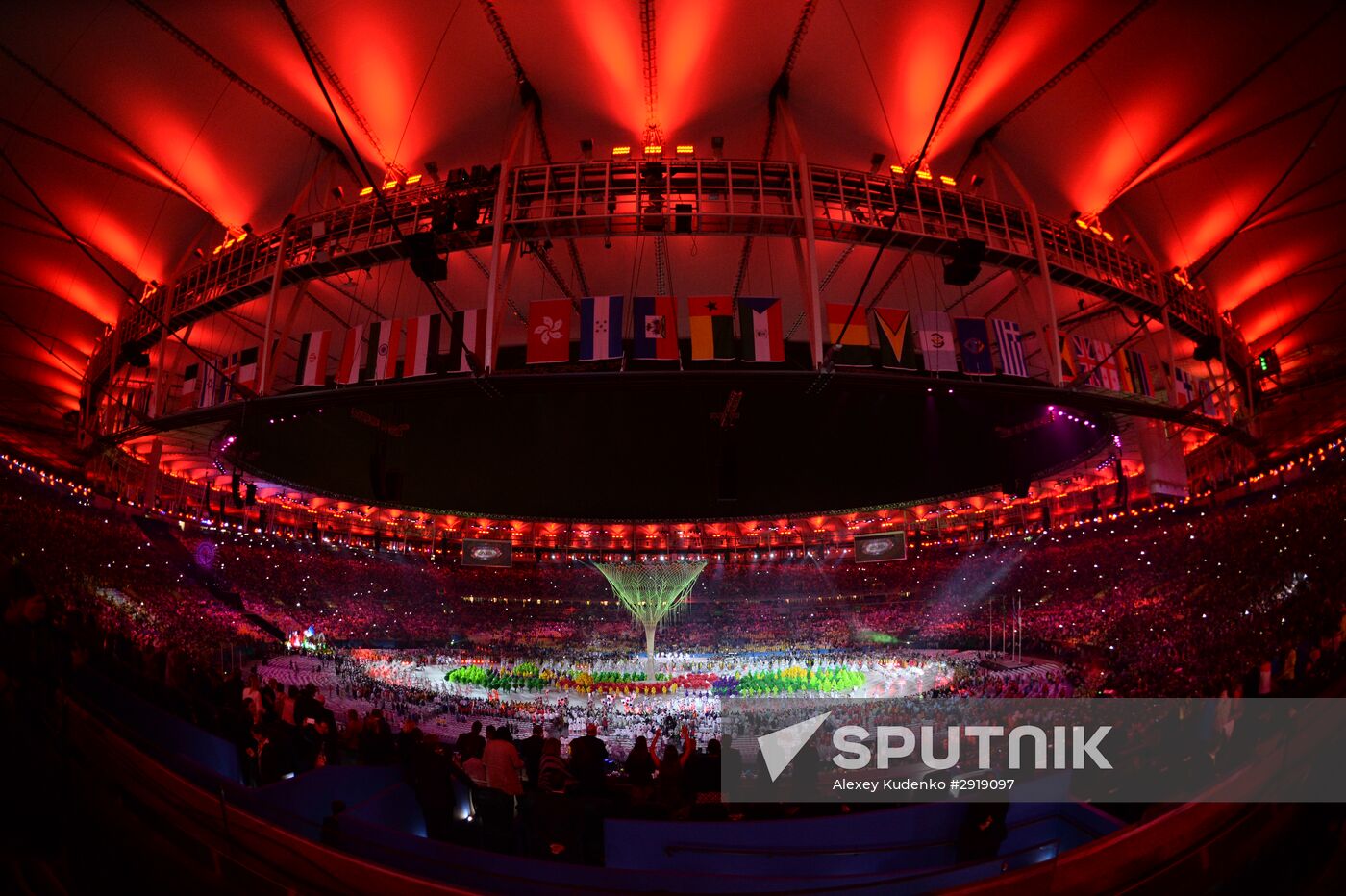 Closing ceremony of the XXXI Olympic Summer Games in Rio de Janeiro