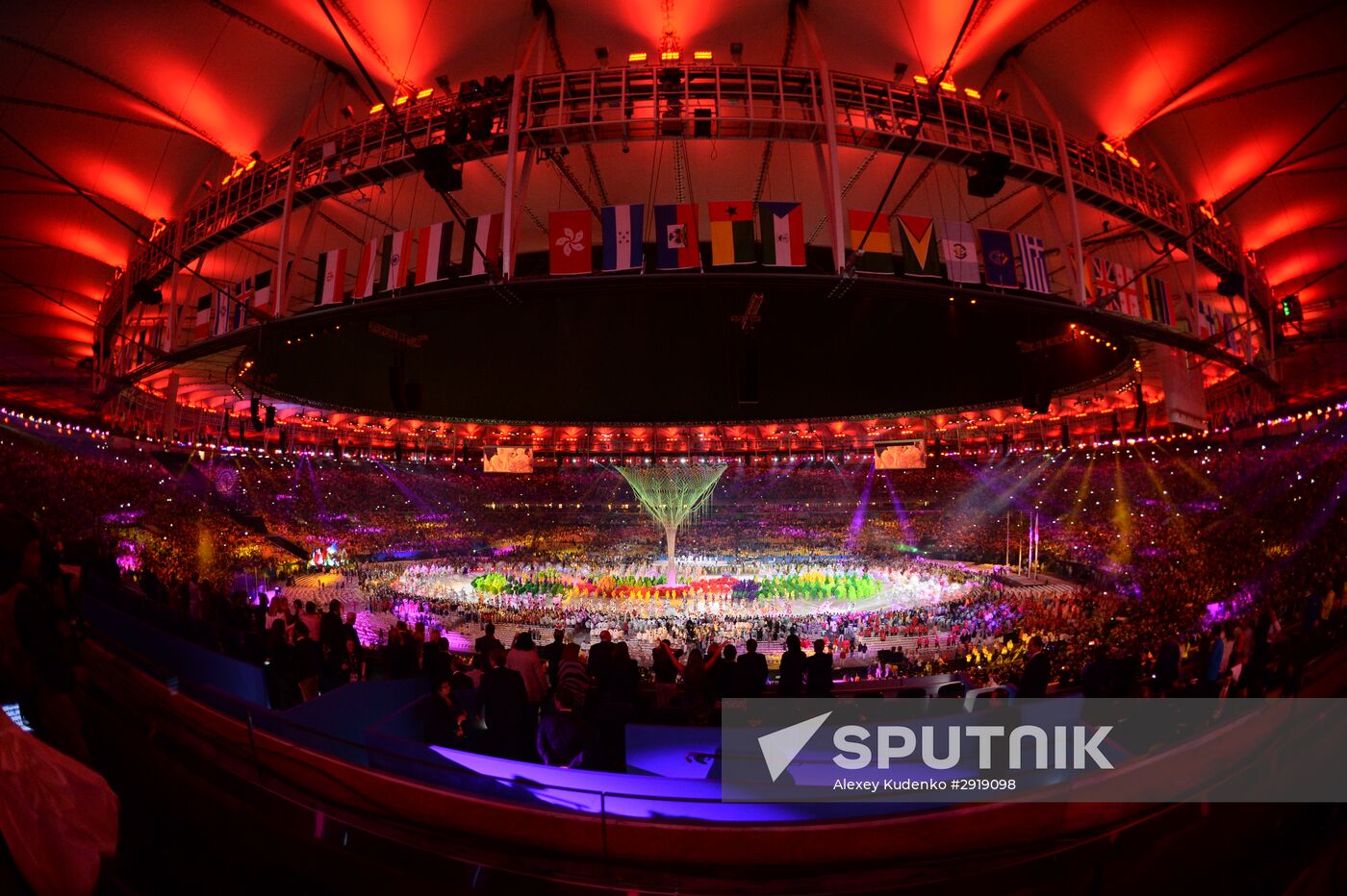 Closing ceremony of the XXXI Olympic Summer Games in Rio de Janeiro