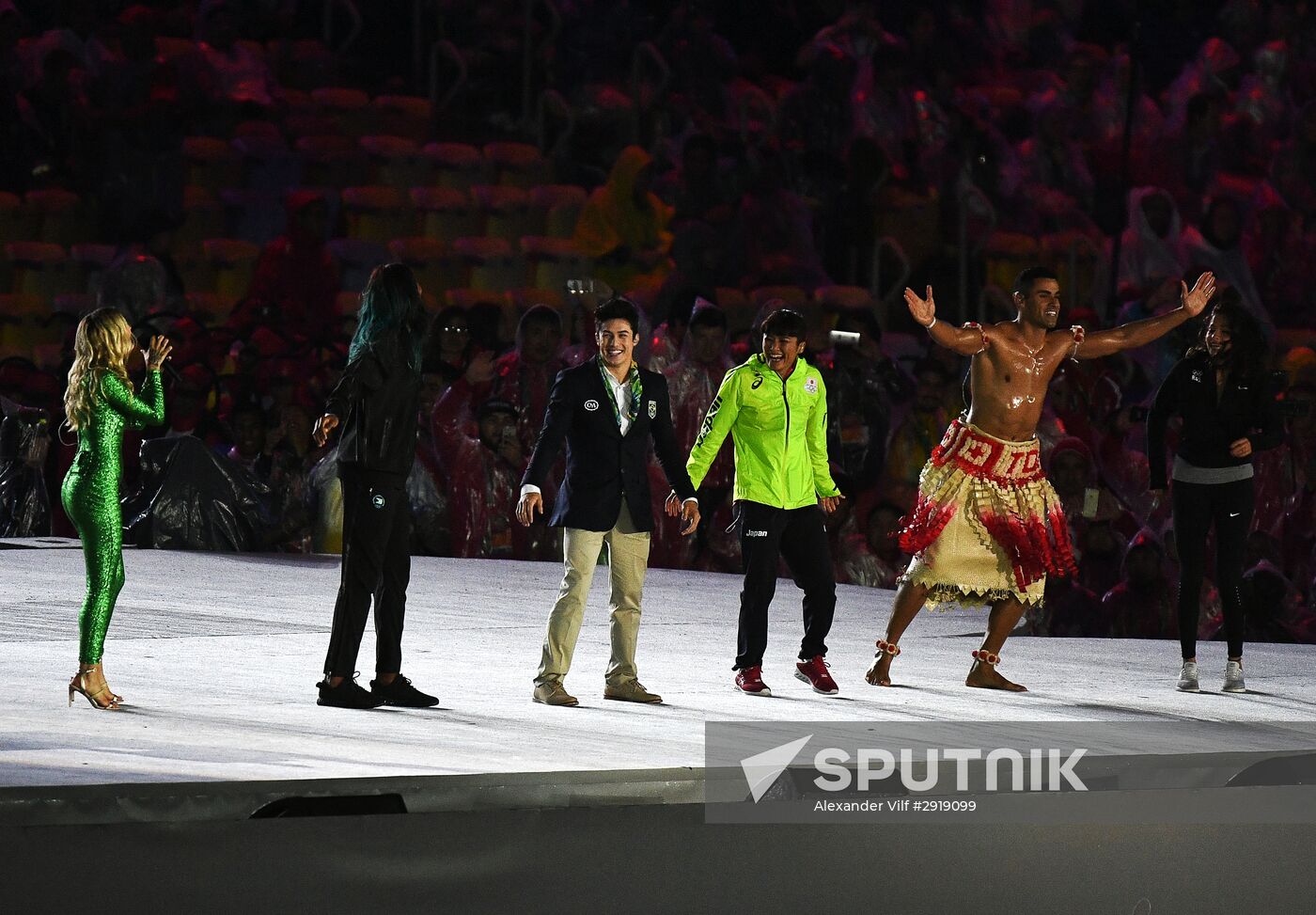 Closing ceremony of the XXXI Olympic Summer Games in Rio de Janeiro