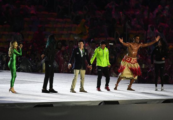 Closing ceremony of the XXXI Olympic Summer Games in Rio de Janeiro