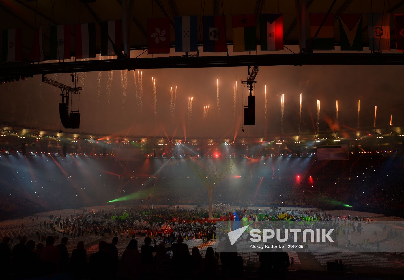 Closing ceremony of the XXXI Olympic Summer Games in Rio de Janeiro