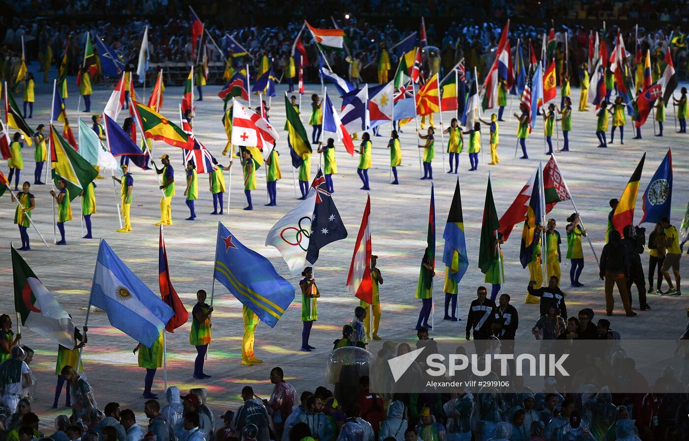 Closing ceremony of the XXXI Olympic Summer Games in Rio de Janeiro