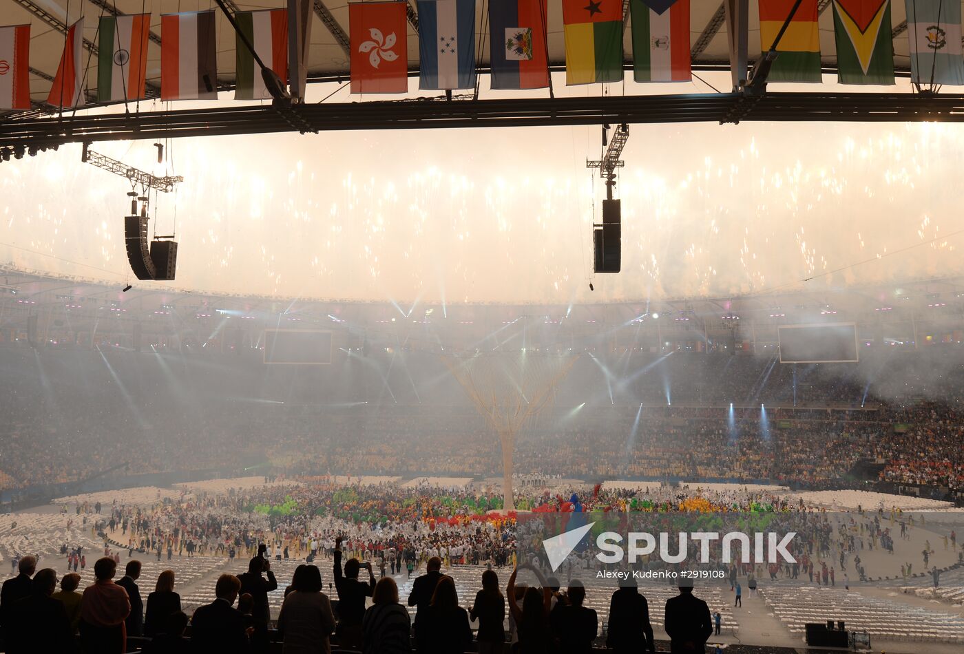 Closing ceremony of the XXXI Olympic Summer Games in Rio de Janeiro