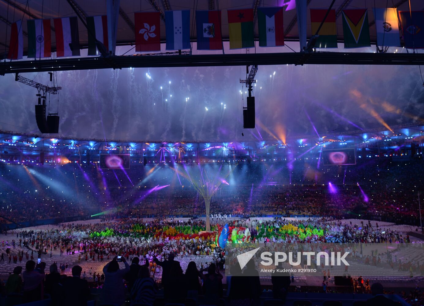 Closing ceremony of the XXXI Olympic Summer Games in Rio de Janeiro