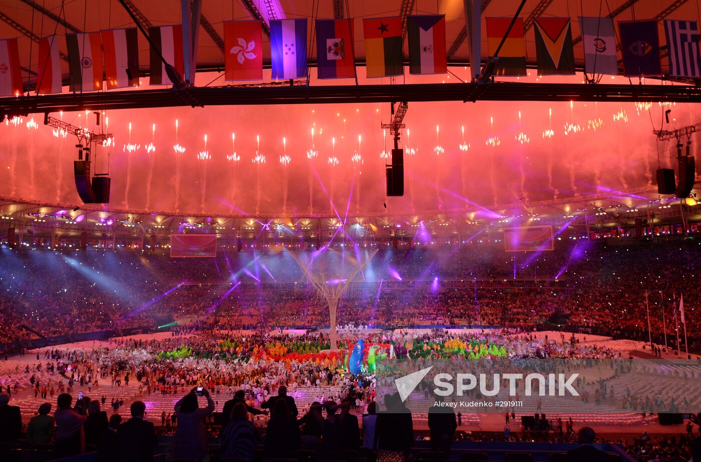 Closing ceremony of the XXXI Olympic Summer Games in Rio de Janeiro