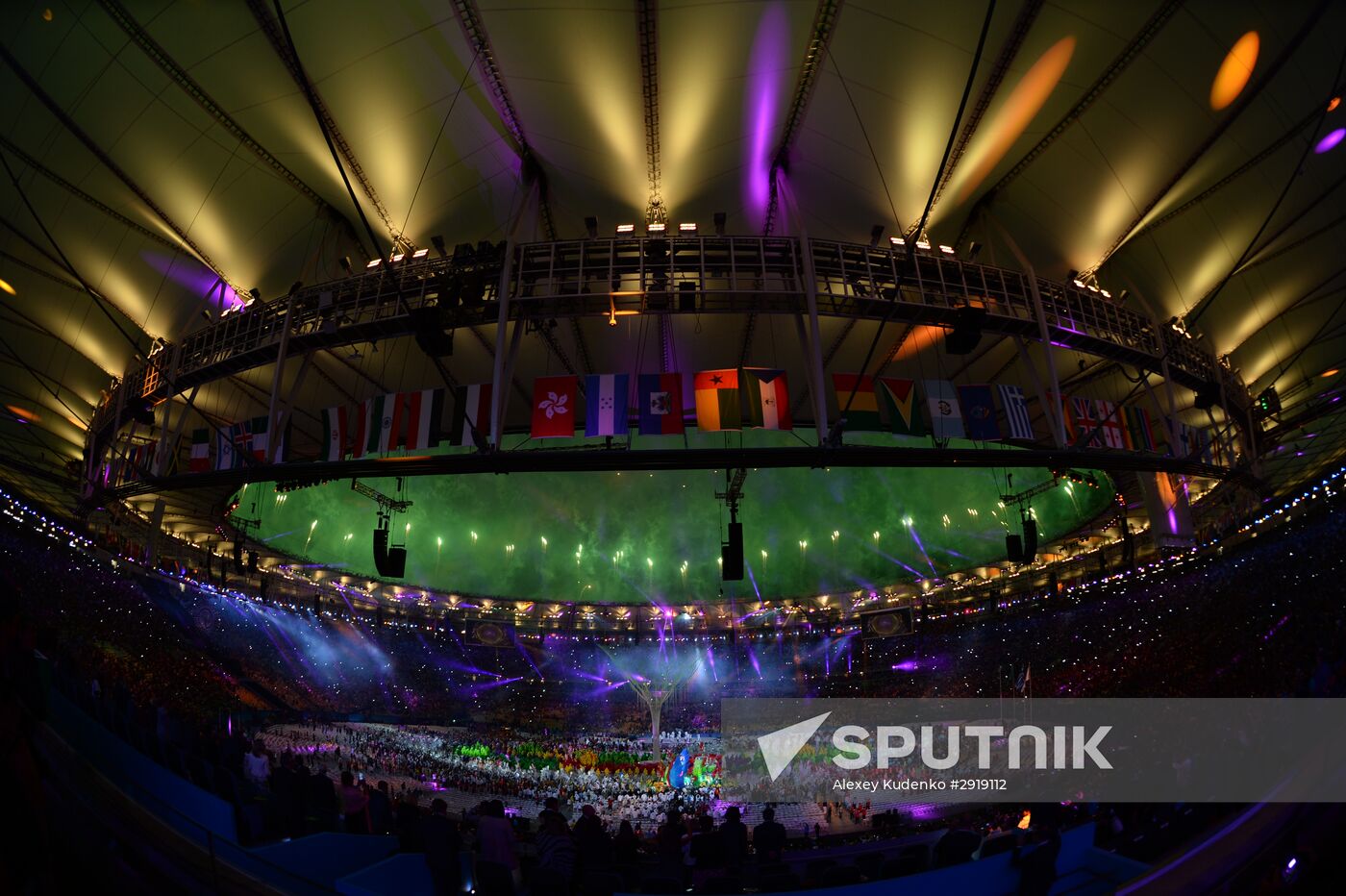 Closing ceremony of the XXXI Olympic Summer Games in Rio de Janeiro