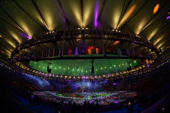 Closing ceremony of the XXXI Olympic Summer Games in Rio de Janeiro
