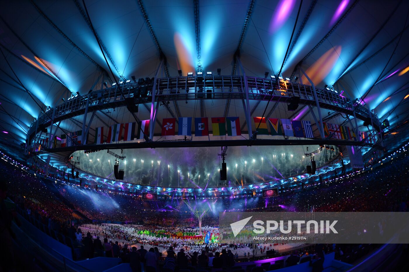 Closing ceremony of the XXXI Olympic Summer Games in Rio de Janeiro