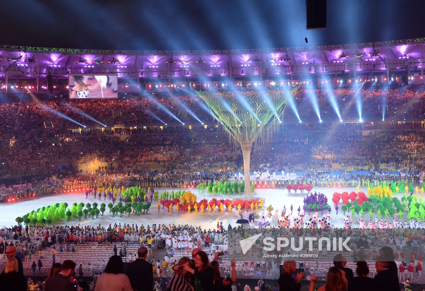 Closing ceremony of the XXXI Olympic Summer Games in Rio de Janeiro
