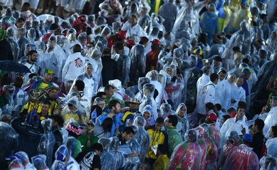 Closing ceremony of the XXXI Olympic Summer Games in Rio de Janeiro