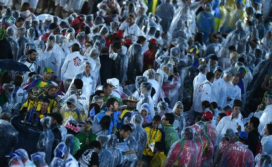 Closing ceremony of the XXXI Olympic Summer Games in Rio de Janeiro