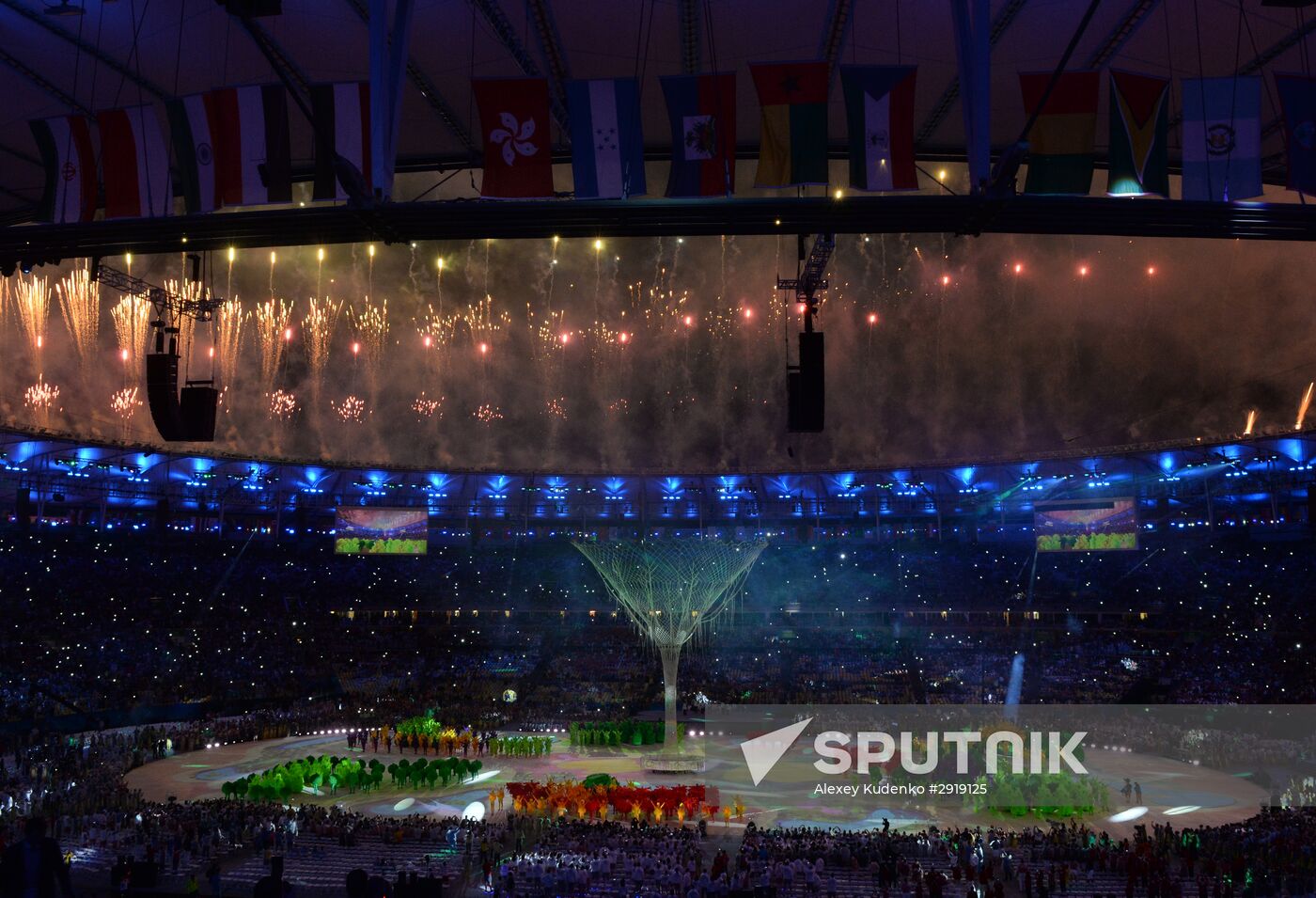 Closing ceremony of the XXXI Olympic Summer Games in Rio de Janeiro