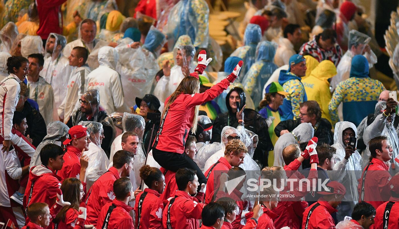 Closing ceremony of the XXXI Olympic Summer Games in Rio de Janeiro