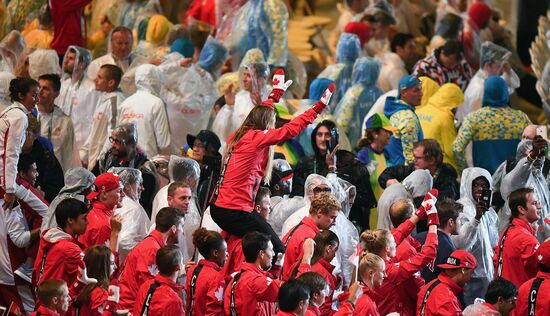 Closing ceremony of the XXXI Olympic Summer Games in Rio de Janeiro