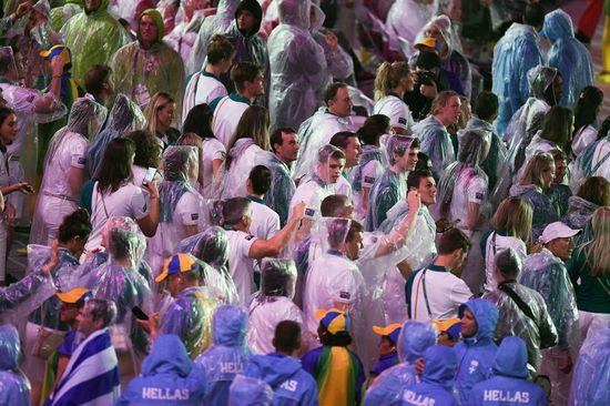 Closing ceremony of the XXXI Olympic Summer Games in Rio de Janeiro