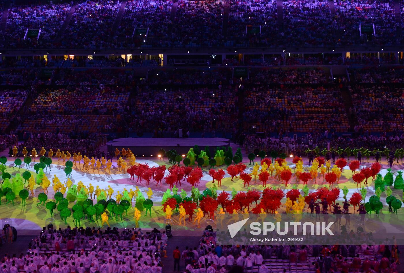 Closing ceremony of the XXXI Olympic Summer Games in Rio de Janeiro