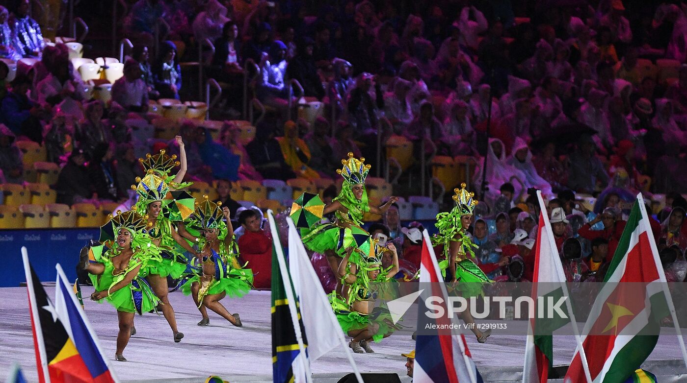 Closing ceremony of the XXXI Olympic Summer Games in Rio de Janeiro