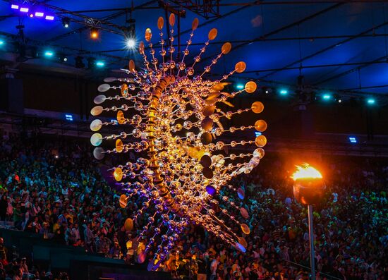 Closing ceremony of the XXXI Olympic Summer Games in Rio de Janeiro
