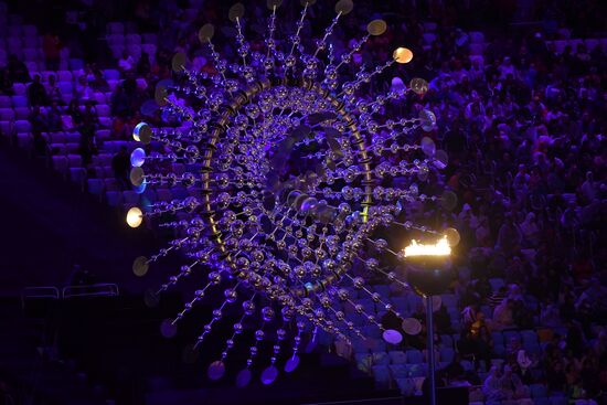 Closing ceremony of the XXXI Olympic Summer Games in Rio de Janeiro