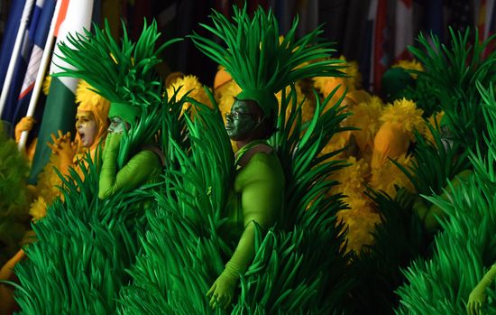Closing ceremony of the XXXI Olympic Summer Games in Rio de Janeiro