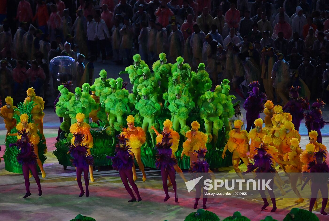 Closing ceremony of the XXXI Olympic Summer Games in Rio de Janeiro