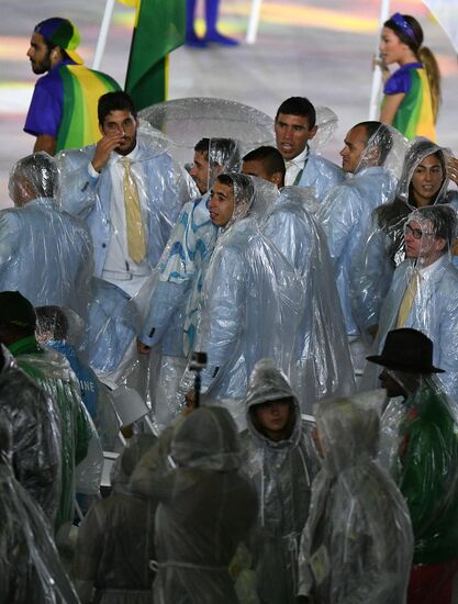 Closing ceremony of the XXXI Olympic Summer Games in Rio de Janeiro