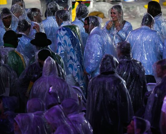 Closing ceremony of the XXXI Olympic Summer Games in Rio de Janeiro