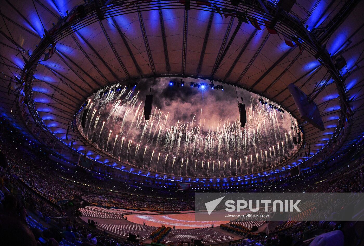 Closing ceremony of the XXXI Olympic Summer Games in Rio de Janeiro