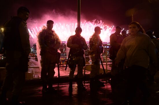 Closing ceremony of the XXXI Olympic Summer Games in Rio de Janeiro