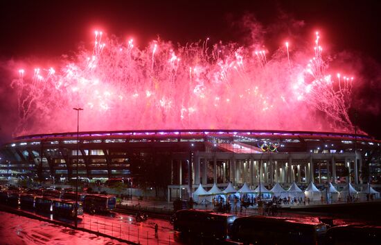 Closing ceremony of the XXXI Olympic Summer Games in Rio de Janeiro