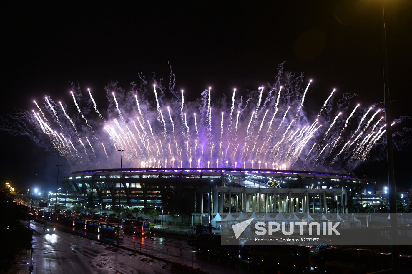 Closing ceremony of the XXXI Olympic Summer Games in Rio de Janeiro