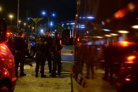 Closing ceremony of the XXXI Olympic Summer Games in Rio de Janeiro