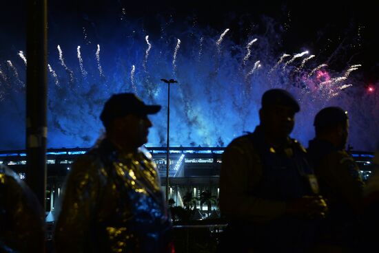 Closing ceremony of the XXXI Olympic Summer Games in Rio de Janeiro