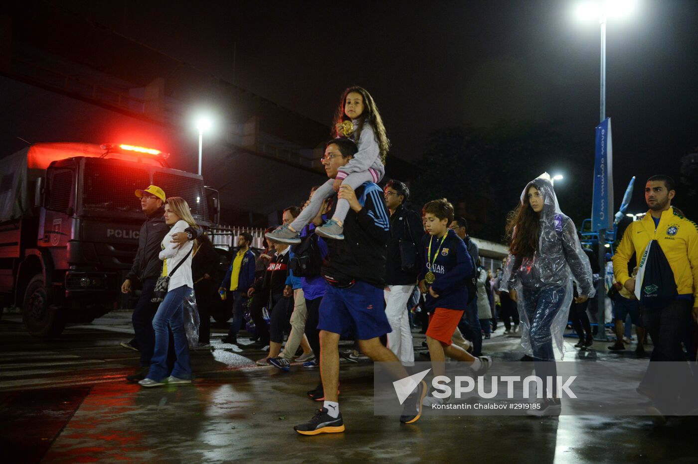 Closing ceremony of the XXXI Olympic Summer Games in Rio de Janeiro