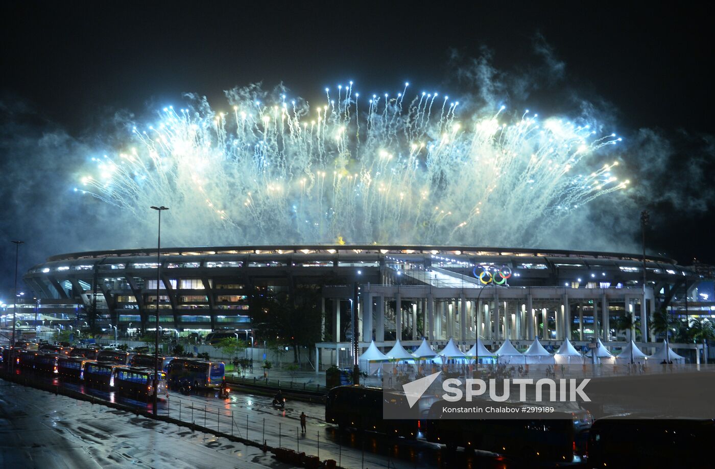 Closing ceremony of the XXXI Olympic Summer Games in Rio de Janeiro