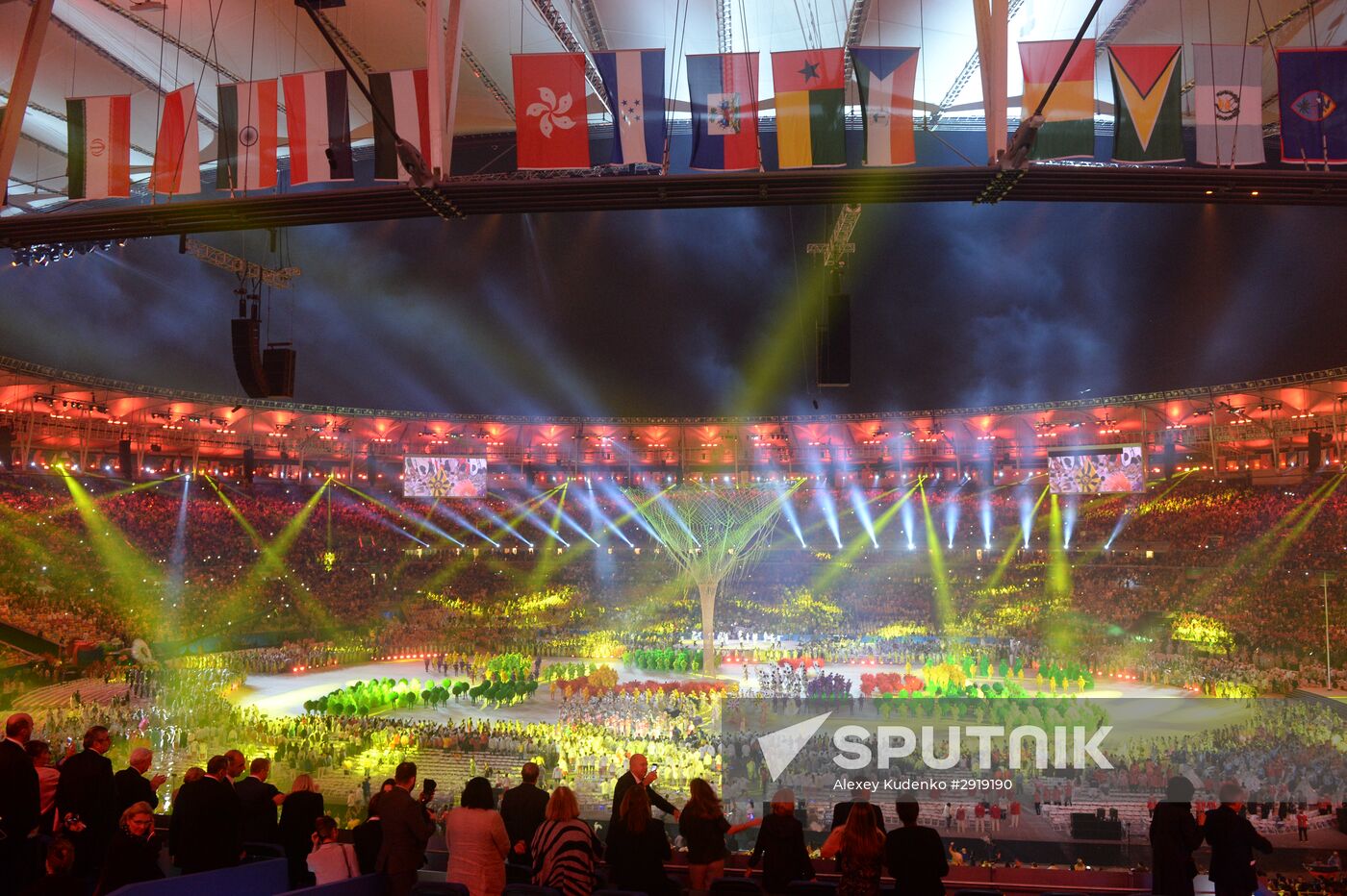 Closing ceremony of the XXXI Olympic Summer Games in Rio de Janeiro