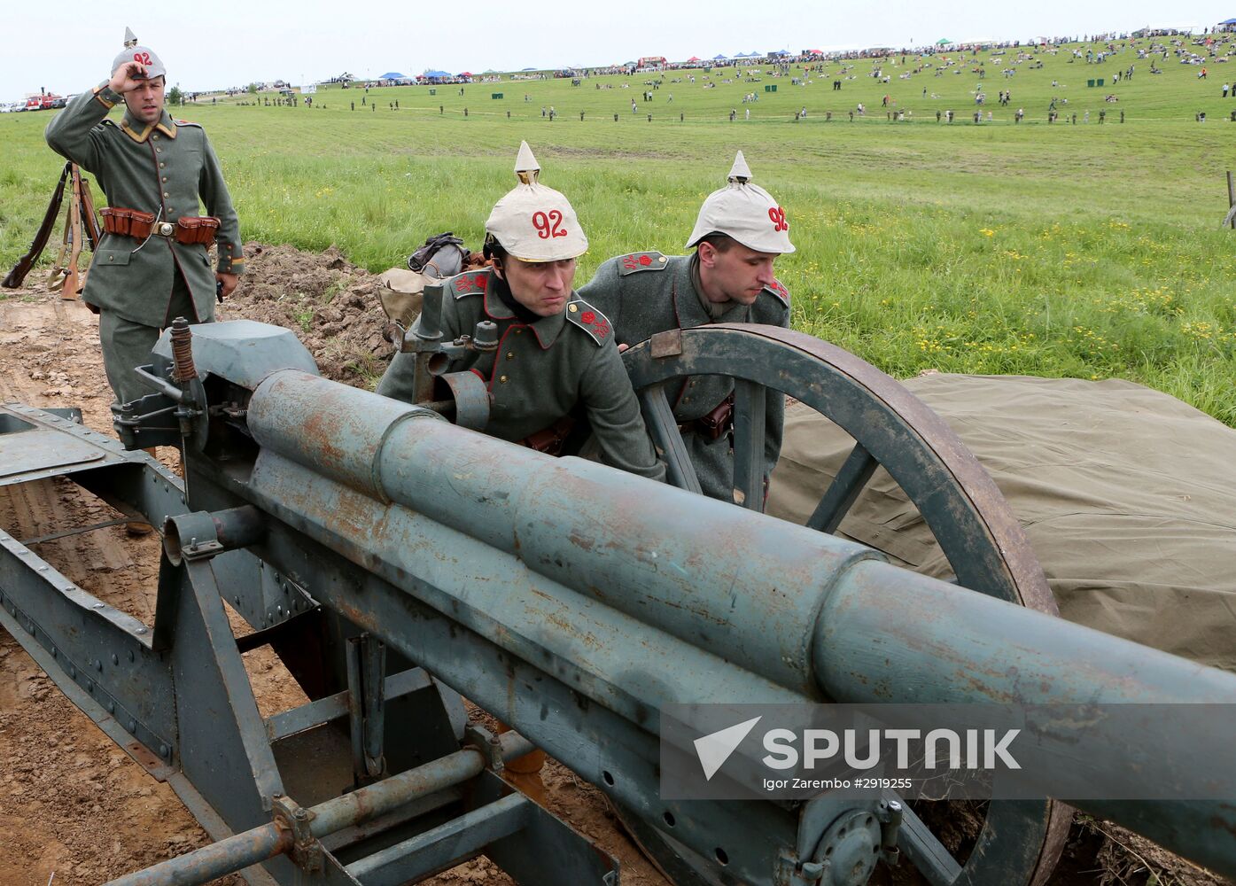Battle of Gumbinnen military historical festival