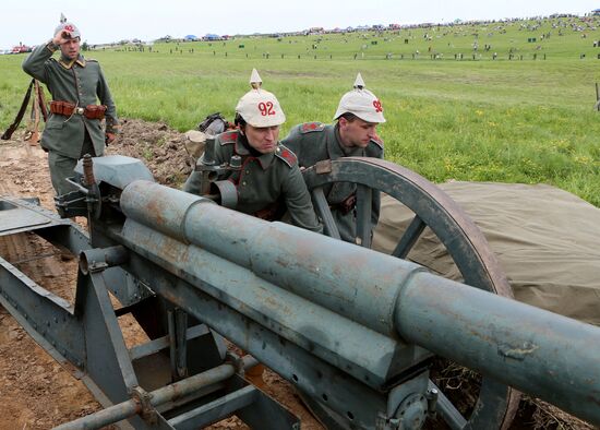 Battle of Gumbinnen military historical festival