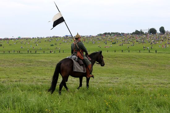 Battle of Gumbinnen military historical festival