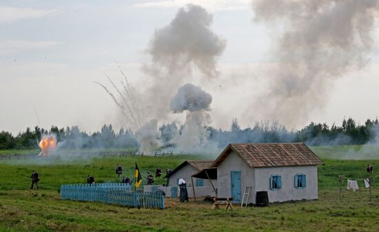 Battle of Gumbinnen military historical festival