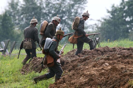 Battle of Gumbinnen military historical festival