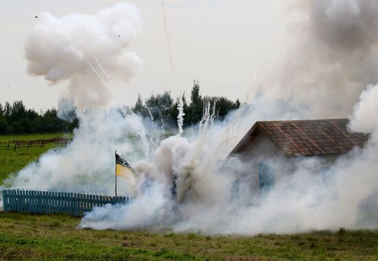 Battle of Gumbinnen military historical festival