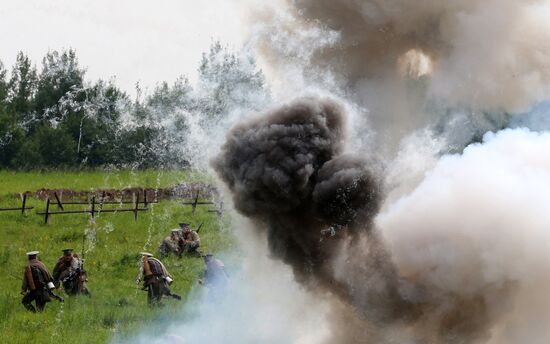 Battle of Gumbinnen military historical festival