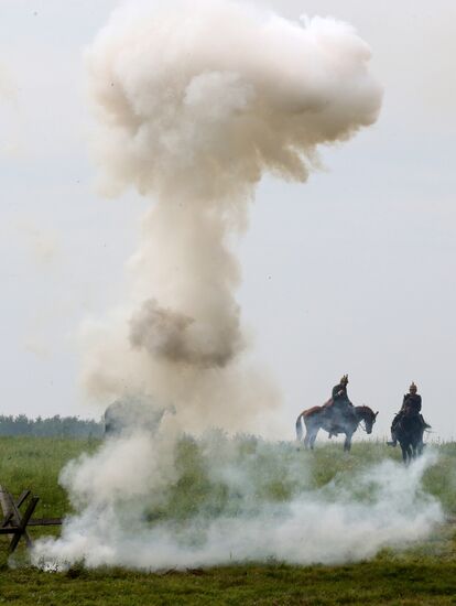 Battle of Gumbinnen military historical festival