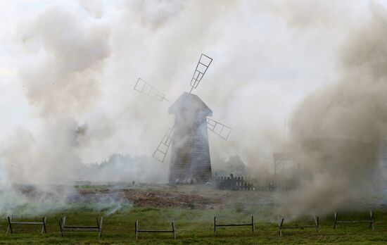 Battle of Gumbinnen military historical festival