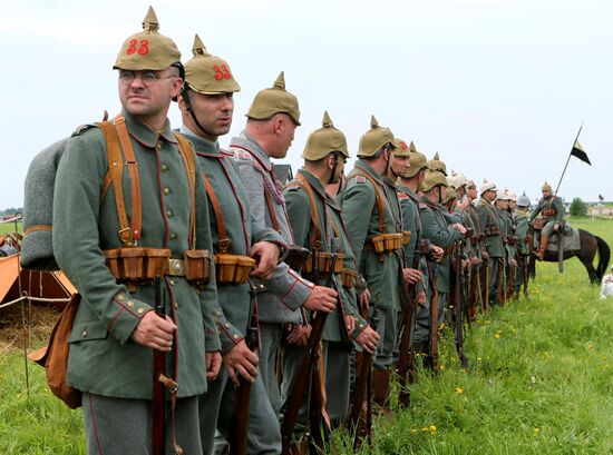 Battle of Gumbinnen military historical festival