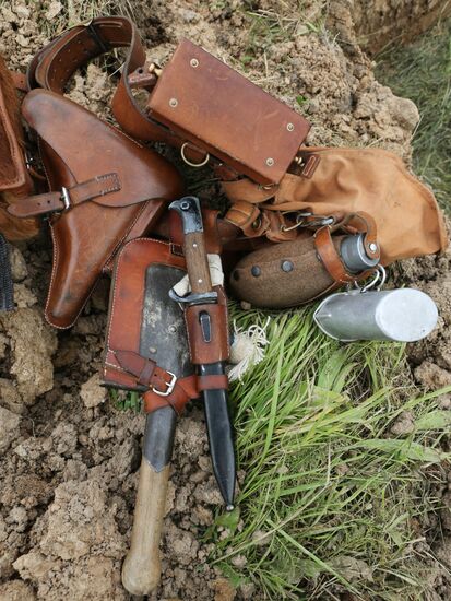 Battle of Gumbinnen military historical festival